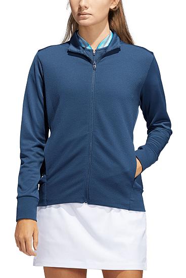 Adidas Women's Textured Full-Zip Golf Jackets - Previous Season Style - ON SALE