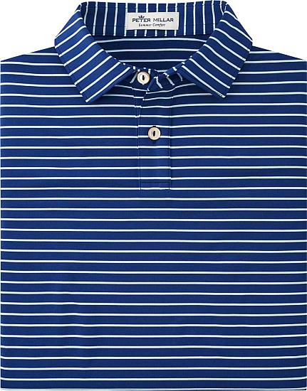 Peter Millar Drum Performance Jersey Junior Golf Shirts