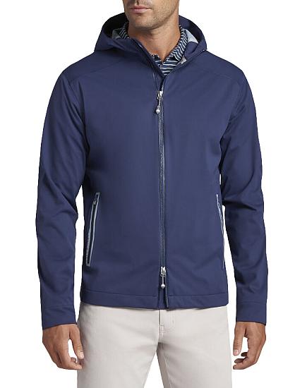 Peter Millar Hyperlight Link 3-Layer Hooded Full-Zip Golf Jackets