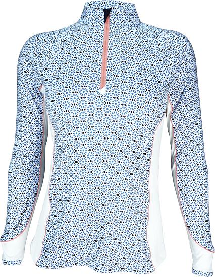 Peter Millar Women's Lightweight Sun Mosaic Comfort Golf Base Layers - ON SALE