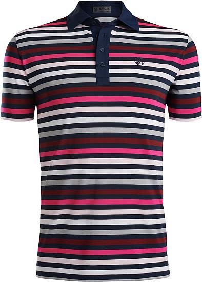 G/Fore Favourite Stripe Golf Shirts - PSS