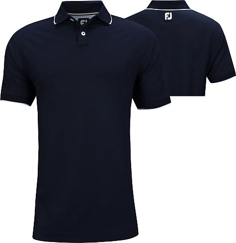 FootJoy ProDry Pique Solid Knit Collar Golf Shirts - FJ Tour Logo Available - Previous Season Style