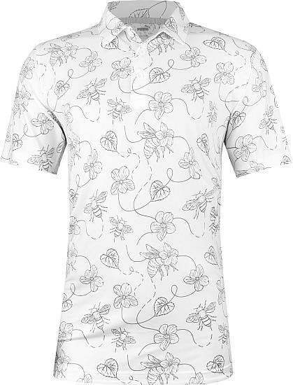 Puma Cloudspun Pollinators Golf Shirts - ON SALE