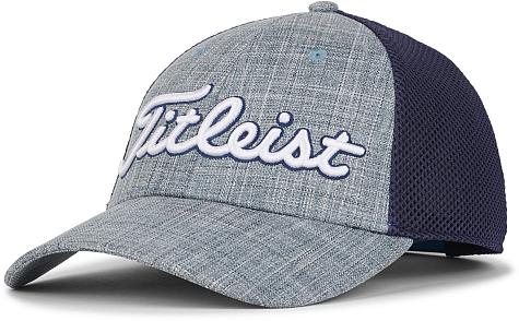 Titleist Players Performance Mesh Adjustable Golf Hats - Limited Edition Heathered Storm