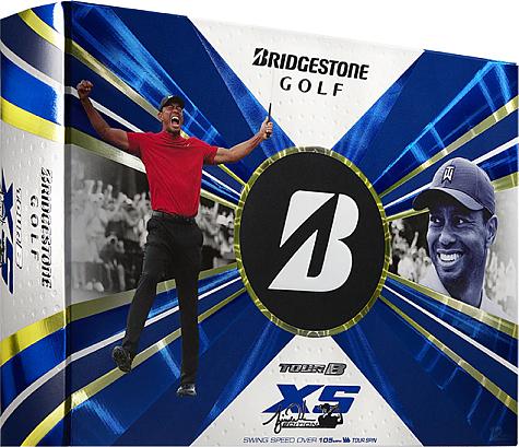 Bridgestone Tour B XS Golf Balls - Tiger Woods Edition