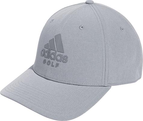 Adidas Heathered Badge of Sport Snapback Adjustable Golf Hats