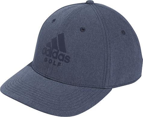Adidas Heathered Badge of Sport Snapback Adjustable Golf Hats