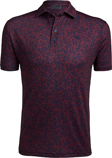 G/Fore Mini Floral Golf Shirts