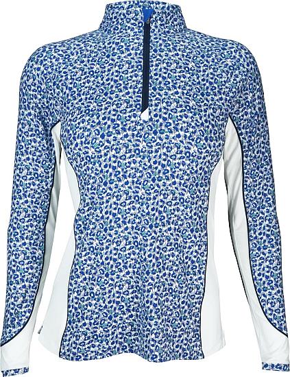 Peter Millar Women's Lightweight Sun Comfort Golf Base Layers - Wild Flowers - ON SALE