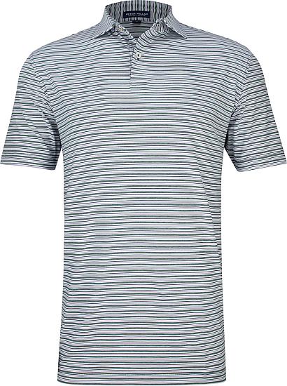 Peter Millar Crown Crafted Rees Performance Jersey Golf Shirts - Tour Fit