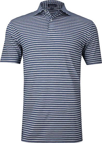 Peter Millar Crown Crafted Rees Performance Jersey Golf Shirts - Tour Fit
