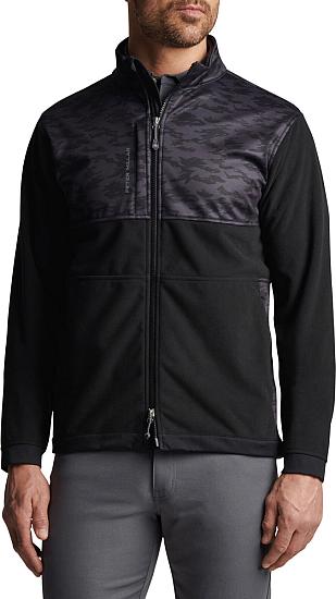 Peter Millar Thermal Block 3L Full-Zip Golf Jackets - Camo