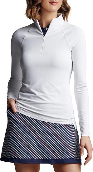 Peter Millar Women's Perth Raglan-Sleeve Quarter-Zip Golf Pullovers - ON SALE