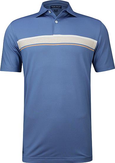 Peter Millar Crown Crafted Masego Performance Jersey Golf Shirts - Tour Fit