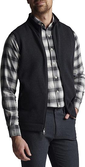 Peter Millar Crown Sweater Fleece Full-Zip Golf Vests - ON SALE