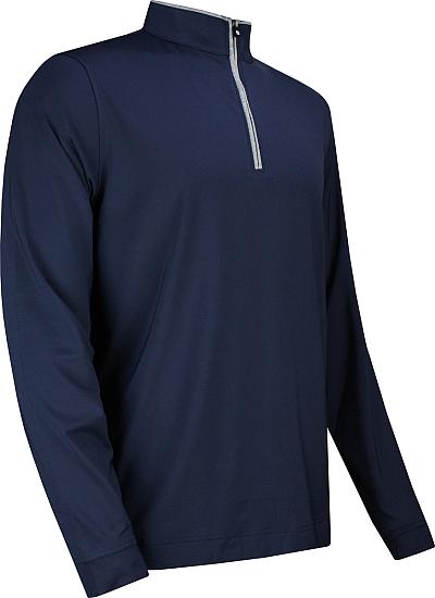 FootJoy Lightweight Solid Midlayer Quarter-Zip Golf Pullovers - FJ Logo Tour Available