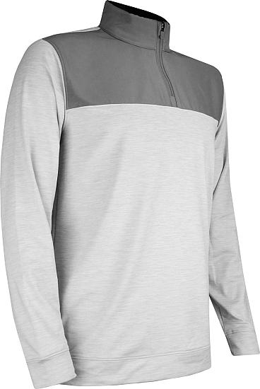 Puma Cloudspun Colorblock Quarter-Zip Golf Pullovers