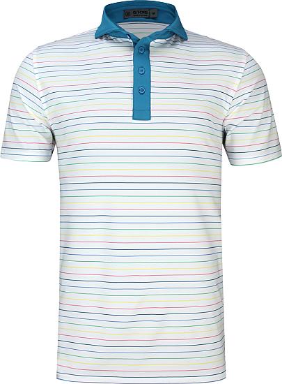 G/Fore Multi Stripe Golf Shirts