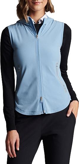 Peter Millar Women's Jameson Flex Adapt Hooded Full-Zip Golf Vests