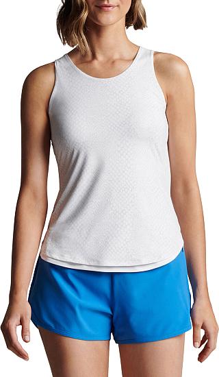 Peter Millar Women's Billie Double Layer Tanks - Slithering White - ON SALE