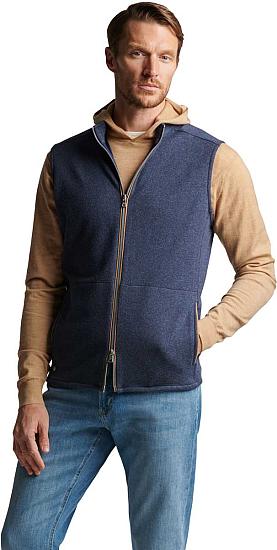 Peter Millar Crown Crafted Match Full-Zip Golf Vests - Tour Fit - HOLIDAY SPECIAL