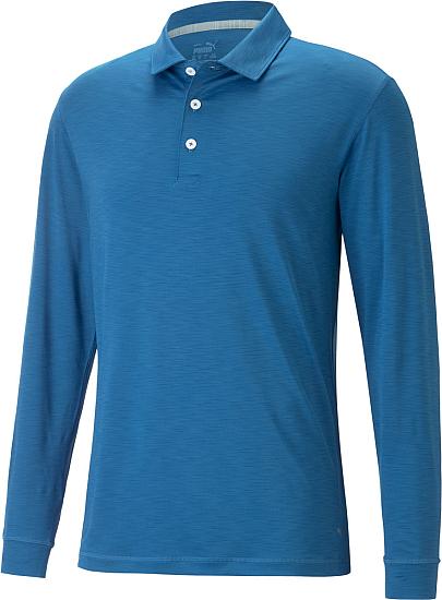 Puma YOU-V Long Sleeve Golf Shirts - ON SALE