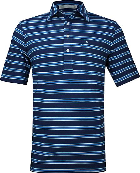 Criquet Players Hawk Stripe Golf Shirts