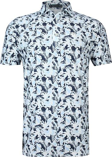 G/Fore Palm Fronds Tech Pique Golf Shirts - HOLIDAY SPECIAL