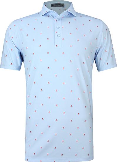 G/Fore Skull & T's Ice Nylon Golf Shirts