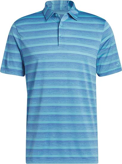 Adidas Two Color Stripe Golf Shirts - HOLIDAY SPECIAL
