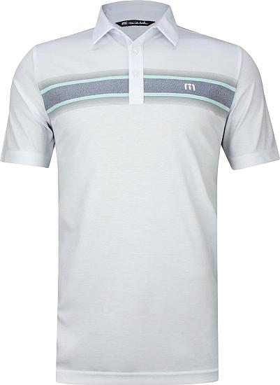 TravisMathew Lime On The Rim Golf Shirts
