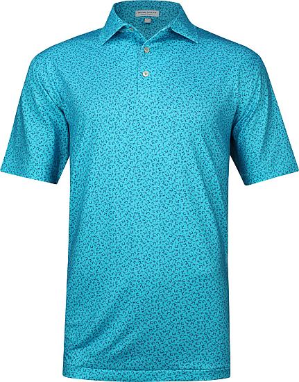 Peter Millar Hammered Performance Jersey Golf Shirts