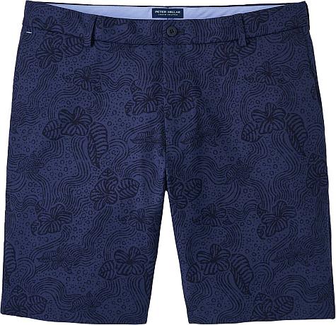 Peter Millar Crown Crafted Surge Oakland Floral Performance Golf Shorts - Tour Fit