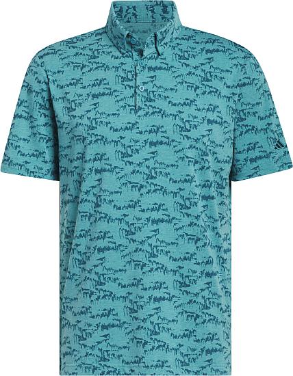 Adidas Go-To Printed Golf Shirts