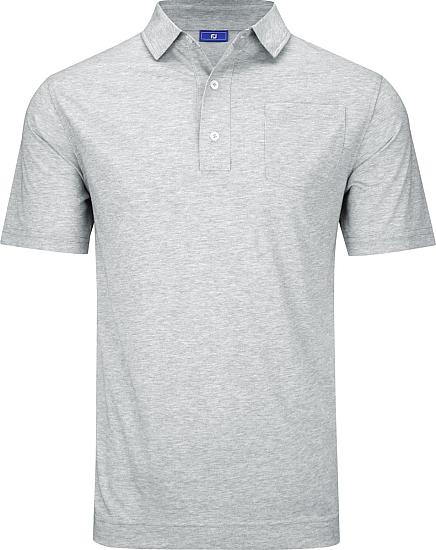 FootJoy Dri-Release Solid Jersey with Chest Pocket Golf Shirts - Athletic Fit - ON SALE
