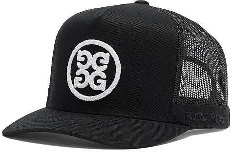 G/Fore Circle G's Cotton Twill Tall Trucker Snapback Adjustable Golf Hats