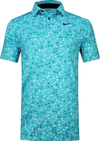 Nike Dri-FIT Tour Floral Golf Shirts - HOLIDAY SPECIAL
