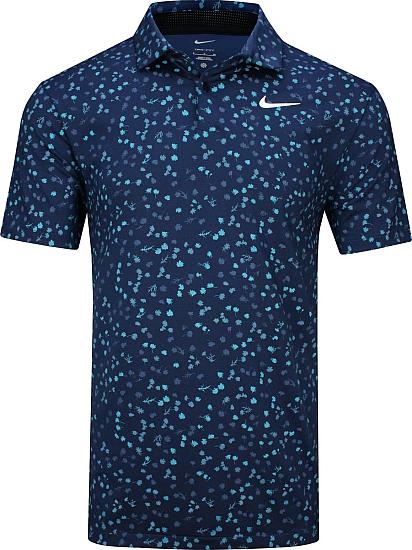 Nike Dri-FIT Tour Floral Golf Shirts