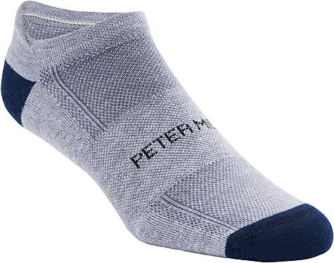 Peter Millar Recycled Performance Low Cut Golf Socks - 2-Pair Packs