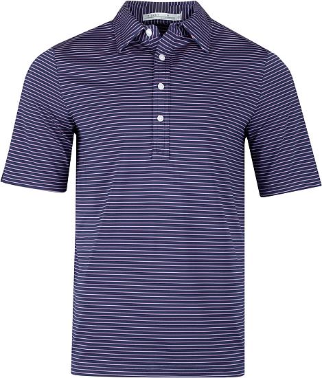 Criquet Tour Range Casper Stripe Golf Shirts