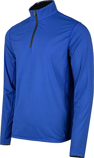 Greyson Clothiers Tate Mock Neck Quarter-Zip Golf Pullovers