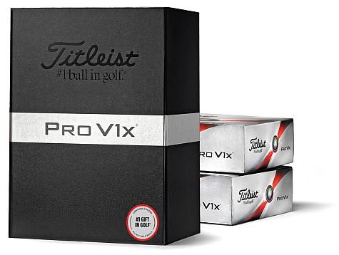 Titleist Pro V1X Holiday 2-Dozen Golf Balls - Limited Edition
