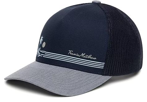 TravisMathew Lake Chapala Mesh Snapback Adjustable Golf Hats