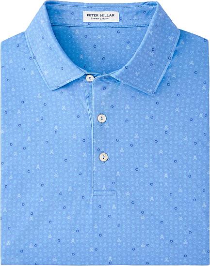 Peter Millar Skull In One Performance Jersey Golf Shirts - ON SALE