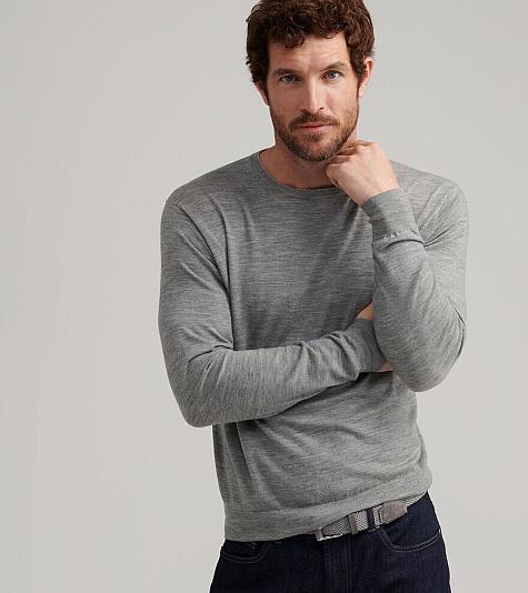 Peter Millar Crown Crafted Excursionist Flex Crew Golf Sweaters - Tour Fit