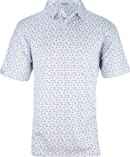 Straight Down Sparrow Golf Shirts