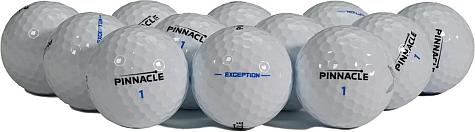 Pinnacle Exception Golf Balls - Logo Overruns