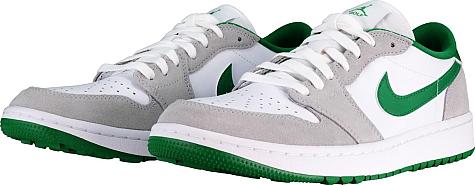 Nike Air Jordan 1 Low G Spikeless Golf Shoes - Limited Edition - Pine Green