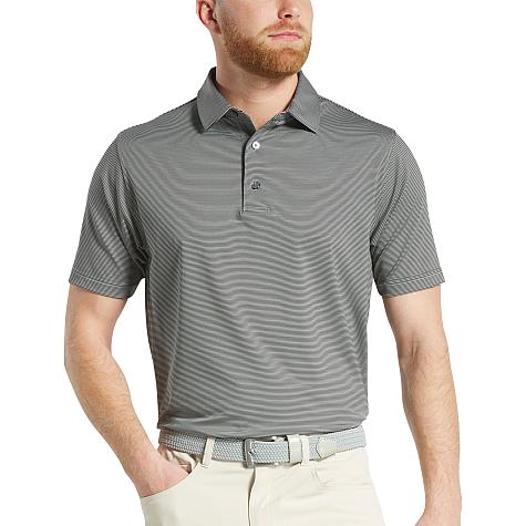 FootJoy MicroFeeder Stripe Lisle Golf Shirts