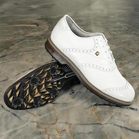 FootJoy Premiere Series Wilcox Golf Shoes - Ostrich Print Saddle Limited Edition - Golf Locker Exclusive - HOLIDAY SPECIAL